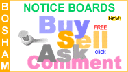 Bosham Free Notice Boards - buy, sell, ask, comment